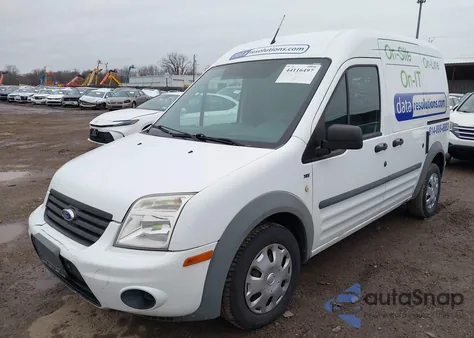 2010 Ford Transit Connect Xlt из США, поврежденный, VIN NM0LS7DN6AT003391
